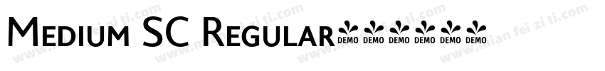 Medium SC Regular字体转换
